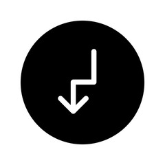 arrow sign icon