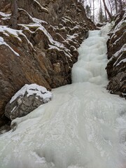 river in the mountains