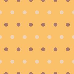 Seamless of yellow theme dot, yellow polka dot 