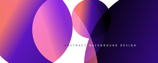 Trendy simple fluid color gradient abstract background. Mixing of colors and lines. Vector Illustration For Wallpaper, Banner, Background, Landing Page © antishock