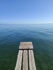 pier on the lake