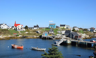 Fototapeta na wymiar Halifax Fishing Pier, Halifax, Canada