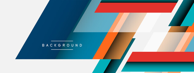 Background. Geometric diagonal square shapes and lines abstract composition. Vector illustration for wallpaper banner background or landing page