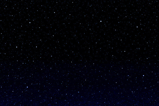 Sky with stars. Starry night sky. Stars in the night. Galaxy apace background. © Maliflower73