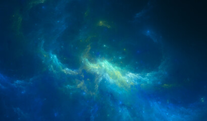 Naklejka na ściany i meble Submerged Nebula - High Detail 13k Resolution
