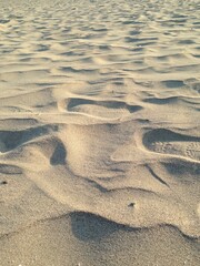 footprints in the sand