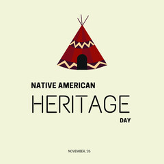 native American heritage flyer