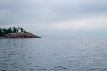 Killarney Lighthouse in Killarney, Ontario