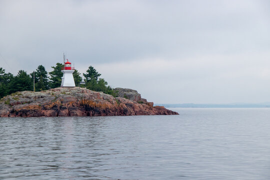 Killarney Lighthouse In Killarney, Ontario