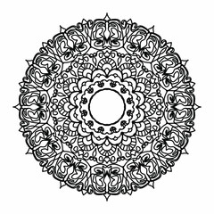 mandala ornament or flower