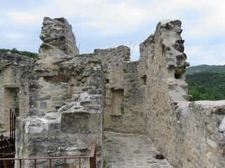 Burgruine Petrapilosa in Istrien (Kroatien)