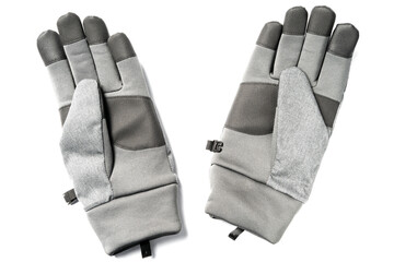 pair of gloves isolated