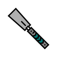 japanese saw carpenter accessory color icon vector. japanese saw carpenter accessory sign. isolated symbol illustration
