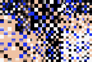 Digital Design Abstract Vector Pattern