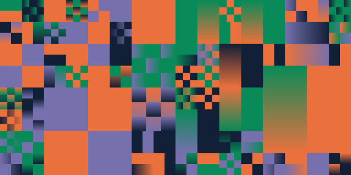 Abstract Vector Pattern Design Elements