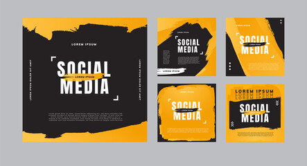 social media template design