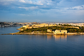 Fototapeta na wymiar Malta During Sunrise