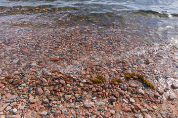 pebbles on the beach