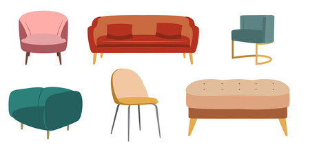 chair sofa vector
