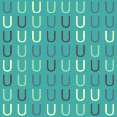 Abstract Geometric Pattern generative computational art illustration