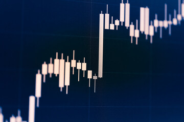 Various type of financial and investment in Bond market. i.e. ETFs, bonds, stocks, crypto currency Sustainable portfolio management, long term wealth management with risk diversification concept.