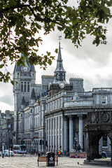 roofs of an old town