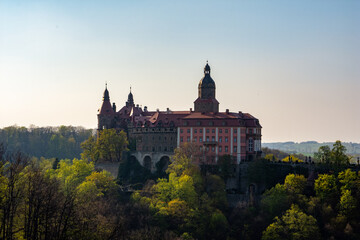 Zamek Książ jesienią