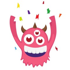 monster icon for birthday