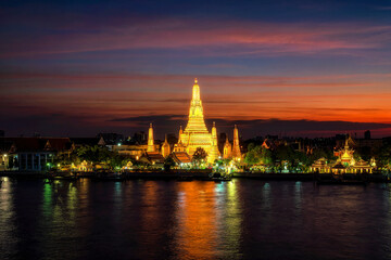 Wat Arun Ratchawararam Ratchawaramahawihan or Wat Arun is a Buddhist temple in Bangkok, Thailand