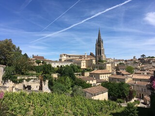 Obraz premium Saint Emilion village