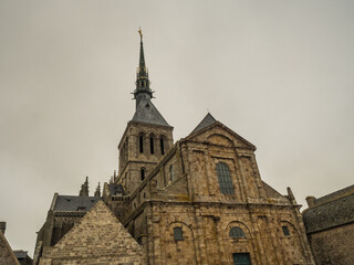 Fototapeta na wymiar 静寂のモン・サン・ミシェル。Silence Mont Saint Michel.