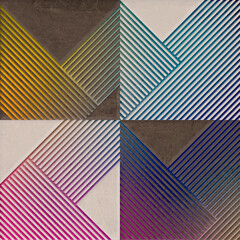 Digital Wall Tile Decor For Home, Ceramic Tile Design, Seamless colourful patchwork in Indian style, wallpaper, linoleum, textile, web page background - 3D Illustration