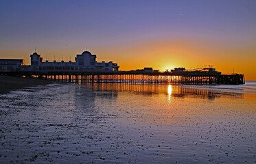 Sunrise at South Parade Pier