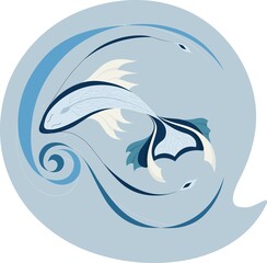 Mythical ocean creature