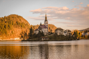 View of Lake Bled, Slovenia