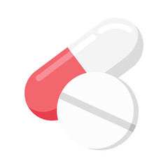 medicine capsule and pill