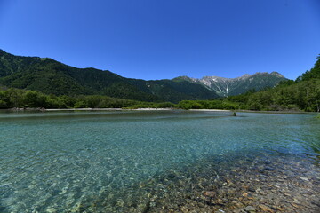 上高地風景 大正池