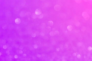 Abstract Purple Christmas Bokeh And New Year Background For Party And Celebration