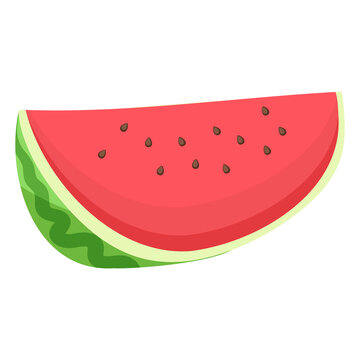 a slice of fruit watermelon