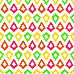 Abstract seamless pattern geometric design