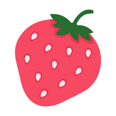 cute fruit straberry