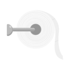 tissue roll and roller