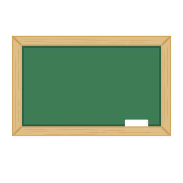 wood frame blackboard