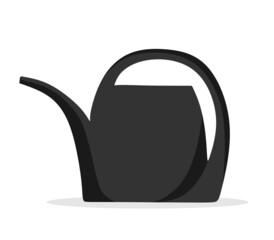 Obraz premium Watering can garden tools. Cultivation of garden plants. Plant care. Vector illustration