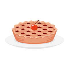 food crust cherry pie