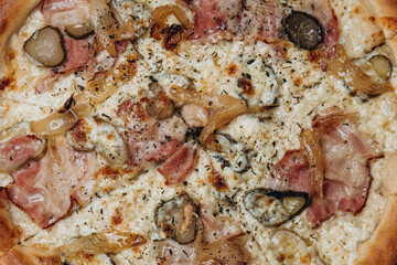 pizza meat cheese food fast food italian