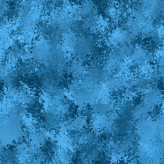 Ocean water or sky,Watercolor blue background. Modern abstract expressionism