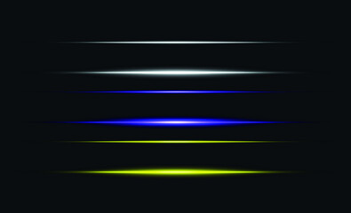 Lens flares illustration design 