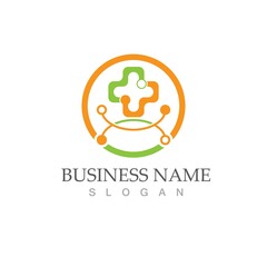 health medical logo design