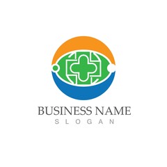 health medical logo design